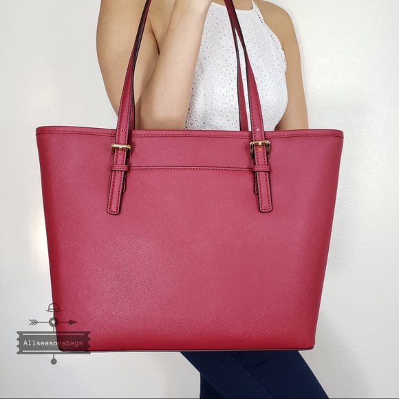 NWT Michael Kors Medium carryall tote hearts Bag - Picture 5 of 8